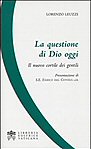 La questione di Dio Oggi. Copertina LaQuestDiDioOggi