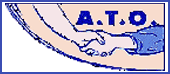 A.T.O.  Logo.