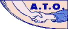 A.T.O.  Logo.