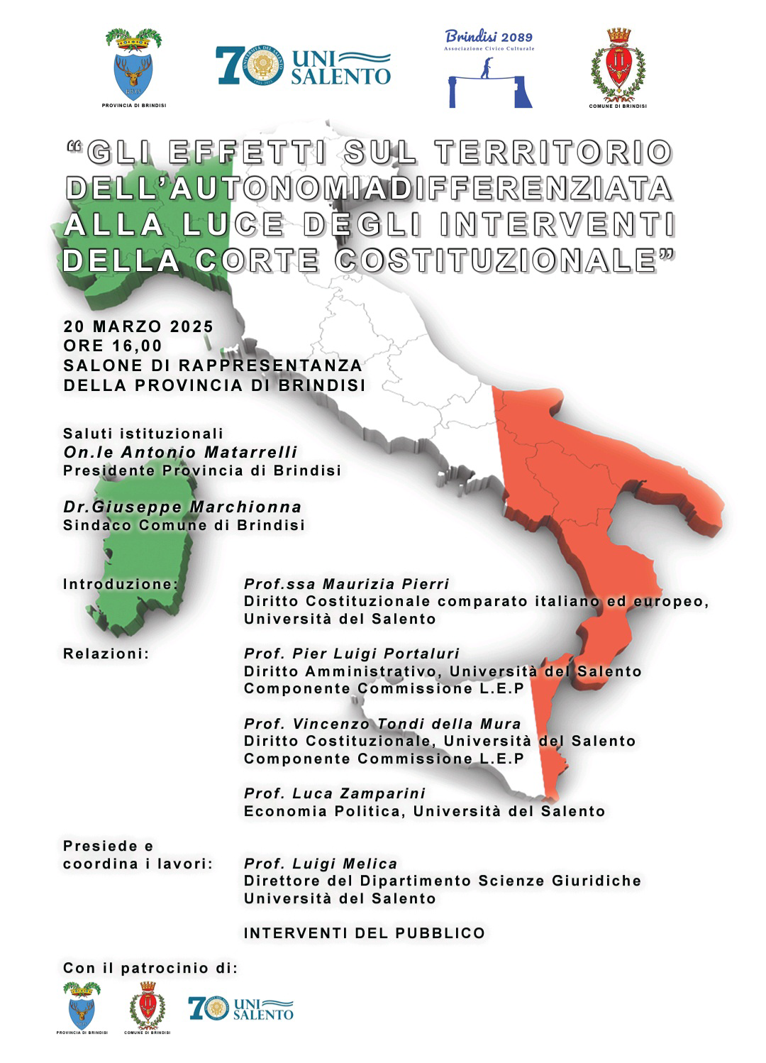 Locandina evento del 20-03-2025