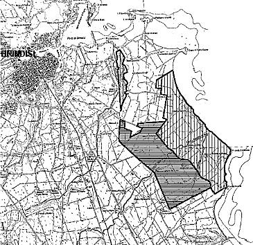 Mappa della zona protetta 