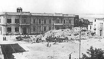 Il palazzo della Provincia in una foto dei primi anni '30