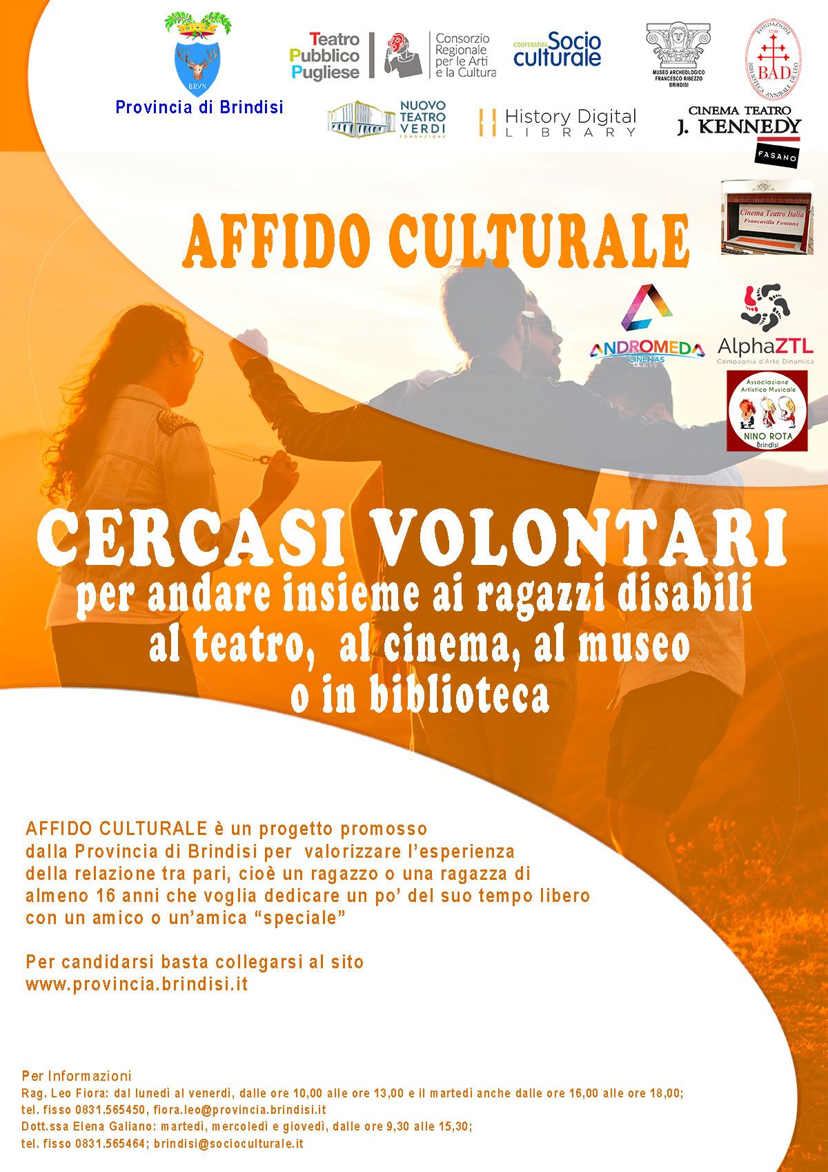 Affido culturale - Locandina