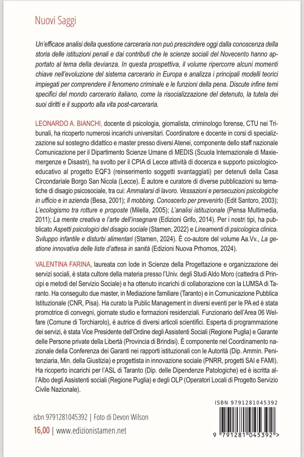 Quarta copertina